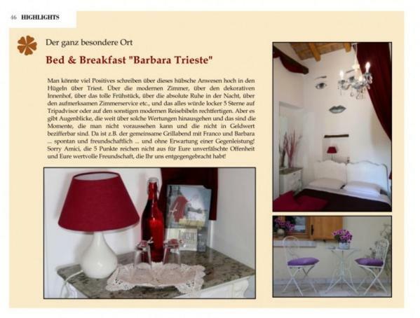 Bed&Breakfast Barbara Borgo Grotta Gigante Exterior foto
